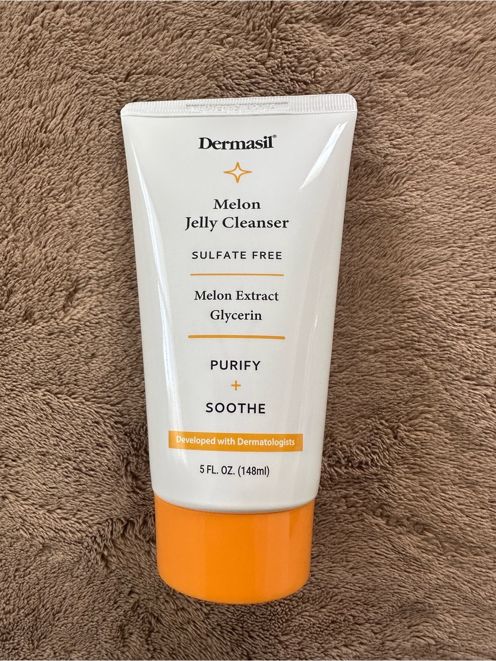 Dermasil Melon Jelly Facial Cleanser 5oz New(148ml)
